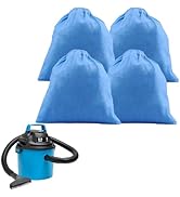 Evenpop 4 Pack VRC2 Vacuum Filter for Vacmaster 1.5 to 3.2 Gallon Wet/Dry Vacuums, Fit for Armor ...