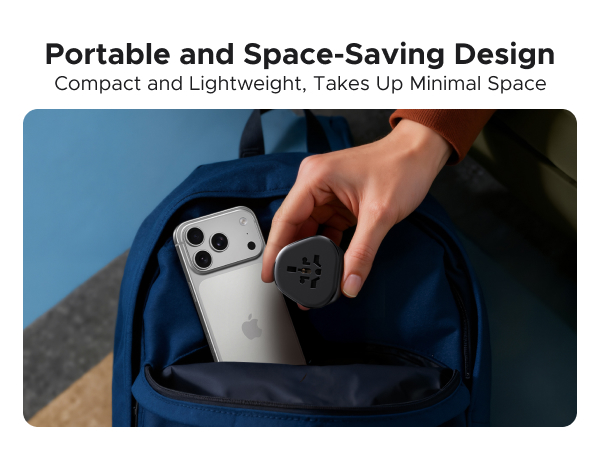 UGREEN eu plug Travel adapter