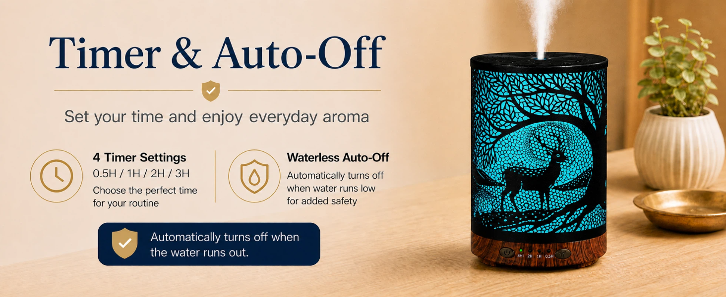 Set your time and enjoy everyday aroma