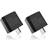 AWGUKA 2 PCS 12V Speed Adjustable Flasher Relays, DC 2 Pin LED Flasher Relay, Plug and PlayTurn S...