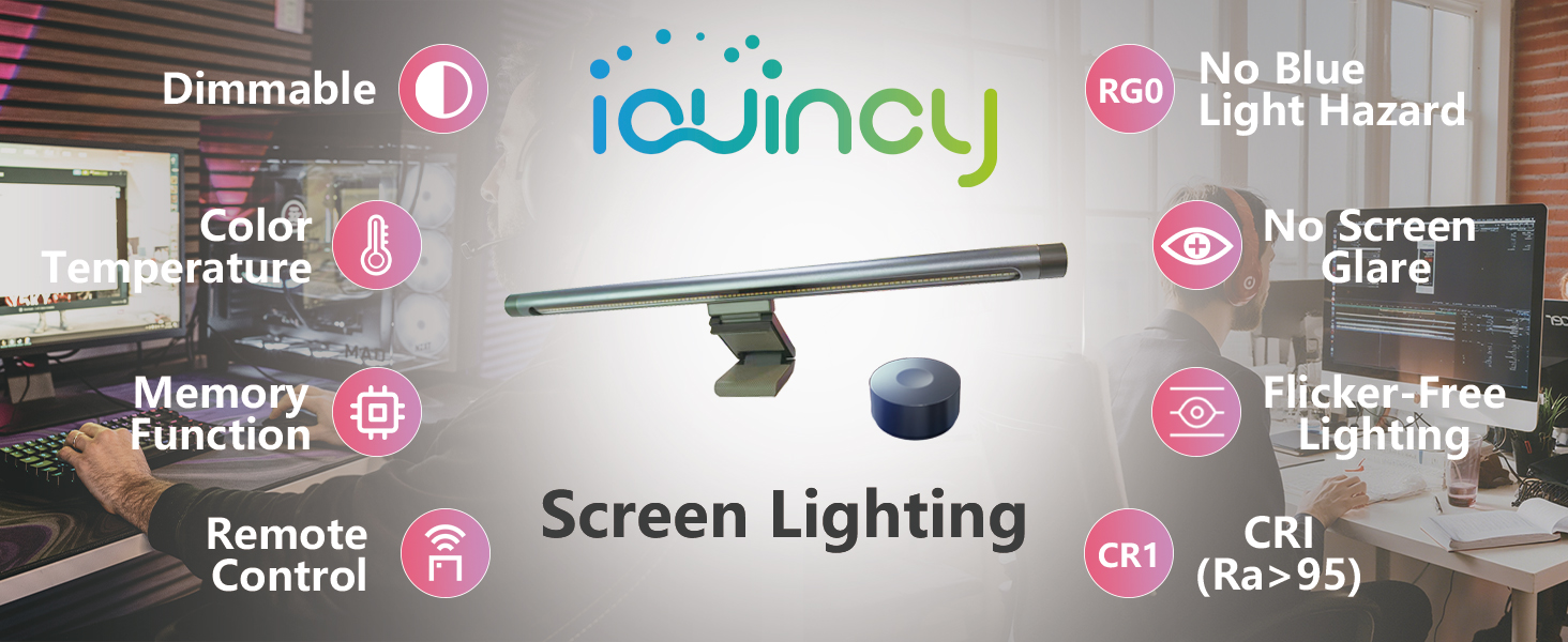 iQuincy monitor light bar