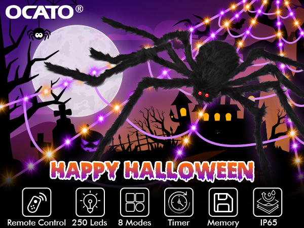spider webs halloween decorations