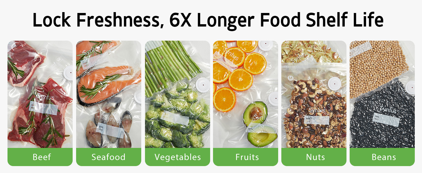 Vacuum Zipper Bags for food