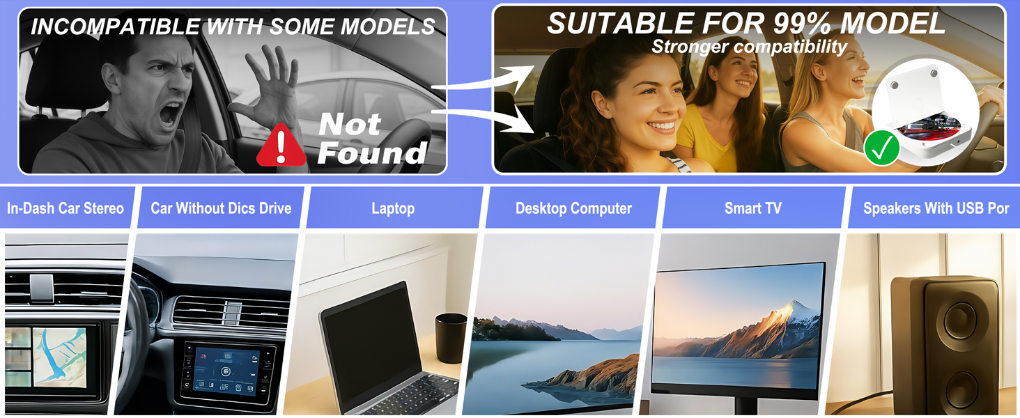 External Portable CD Player