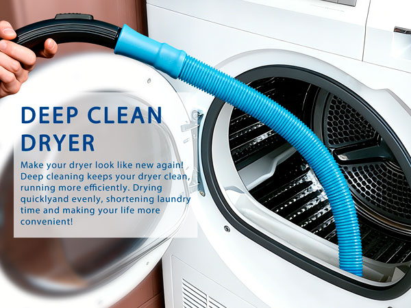 Dryer Vent Cleaner Kit Dryer Lint Vac Attachment with Dryer Vent Hose
