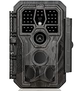 GardePro E5S Trail Camera, 64MP 1296p, HD Game Cameras with 100ft Night Vision, Ultra Fast 0.1s M...
