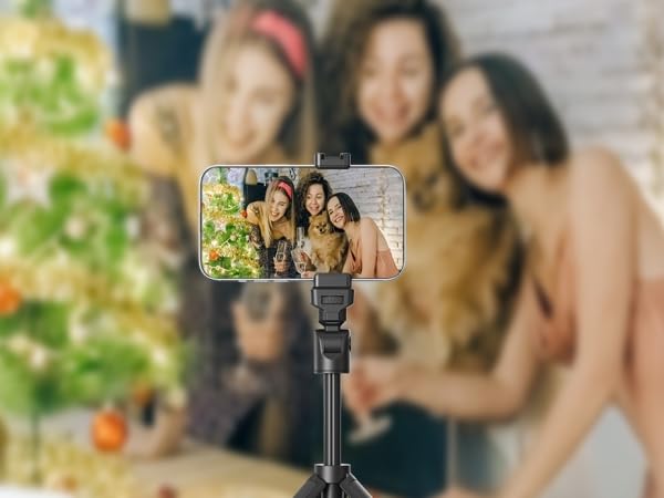 Selfie Phone Screen with Wireless Remote