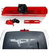 Camecho Top Rear Backup Camera Rear View Compatible for VW Caddy 2003-2015 Van Truck AHD IR Night...