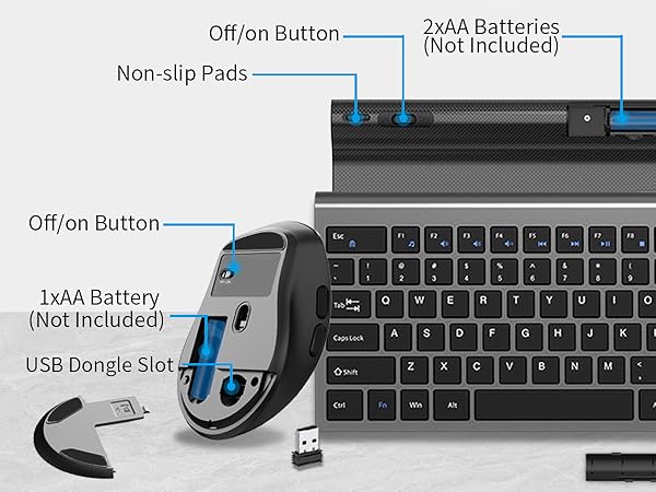 wireless keyboard and mouse