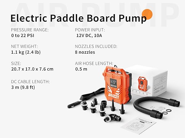 pump for paddle board