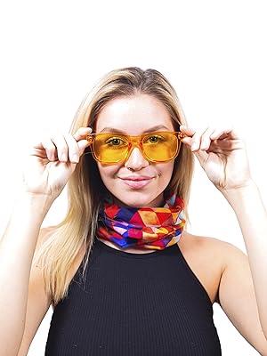 yellow color therapy glasses