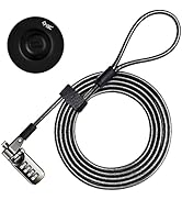 I3C Laptop Cable Lock, 4 Digital Combination Lock, Security Computer Cable Lock, Anti Theft Combi...