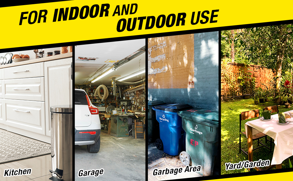 FOR INDOOR AND OUTDOOR USE