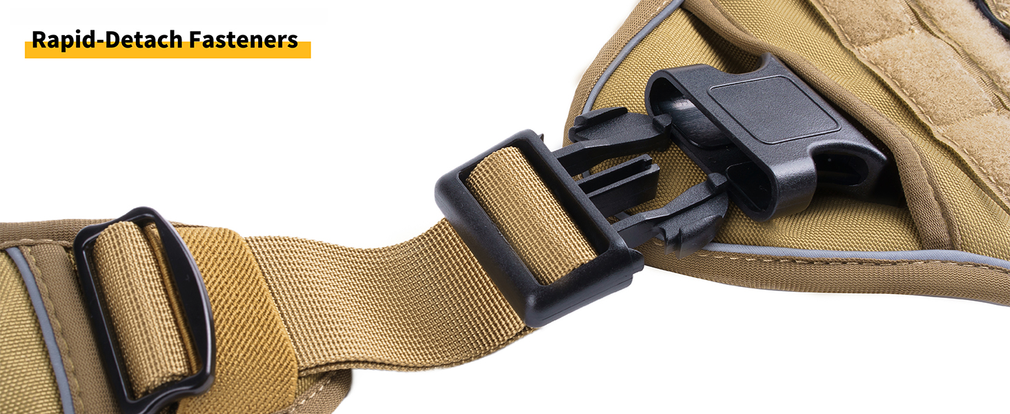 Rapid-Detach Fasteners