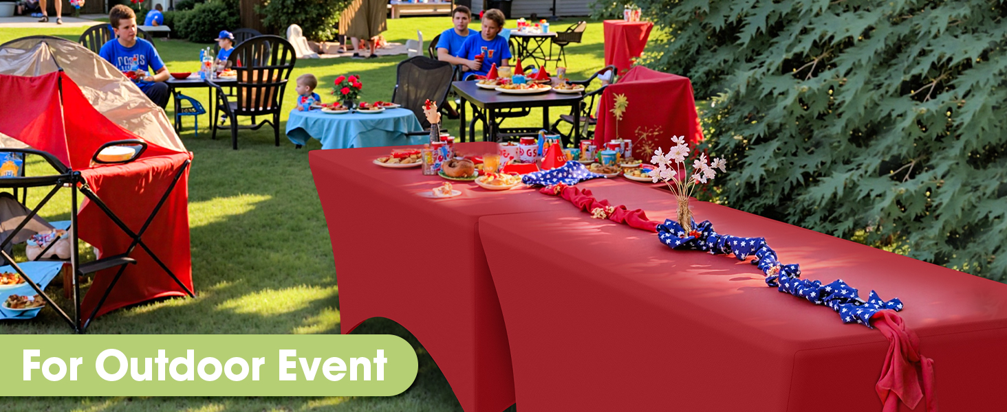 fitted tablecloths for 6 foot rectangle tables