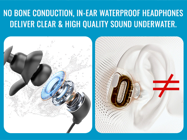 TAYOGO SWIMMING HEADPHONES