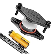 CITYWAY Waterproof AirTag Bike Mount, Hidden Under Bottle Cage | Titanium Security Black Screws |...