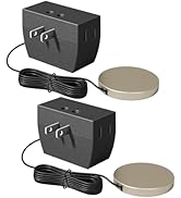 DEWENWILS 2 Pack Touch Dimmer Switch, Plug and Play Lamp Touch Control Pad, Touch Lamp Switch, Fu...