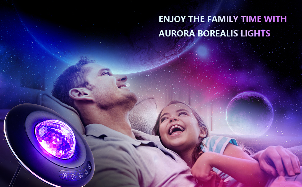 ufo night light projector