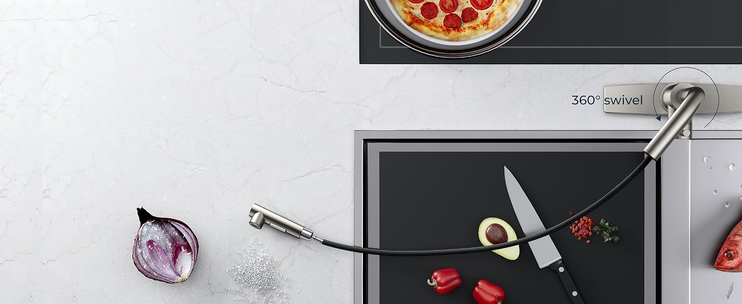 Pull Out Kitchen Sink Faucets
