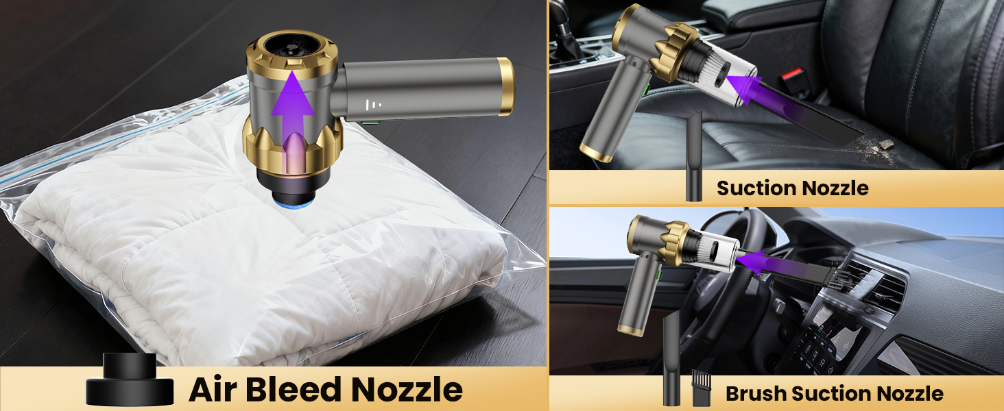 Car Vacuum Portable Cordless