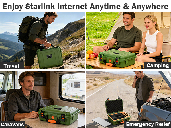 waterproof case for starlink mini