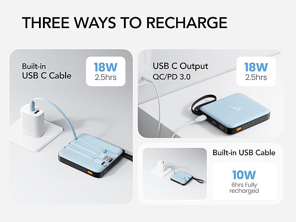 iphone portable charger fast charging