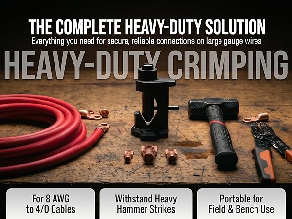 Hammer Lug Crimper Tool