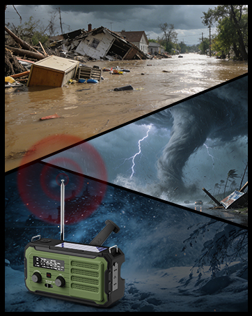 hand crank emergency radios