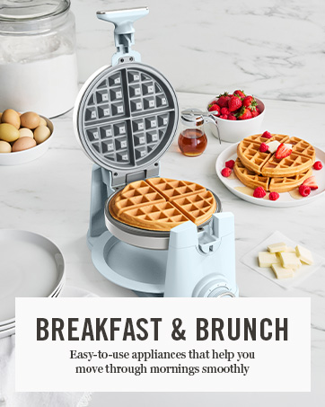 waffle maker in kitchen setting