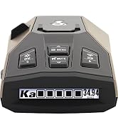 Cobra RAD 450 Laser Radar Detector: Long Range, False Alert Filter, Voice Alert &amp; OLED Display, B...