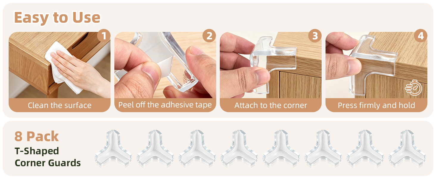 baby proofing corner protectors
