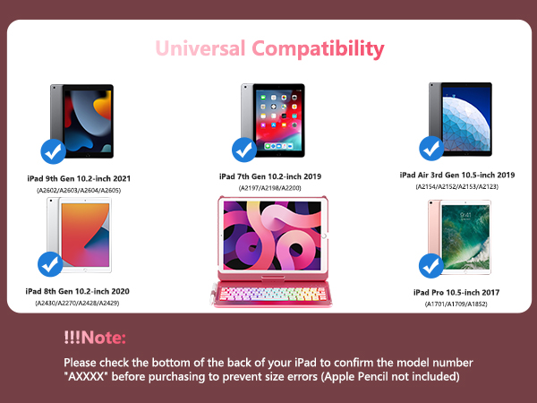 ipad 9th generation case with keyboard