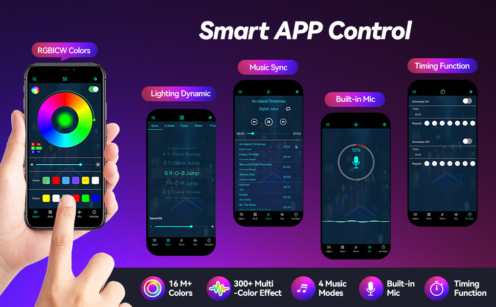 led lamp for bedroom