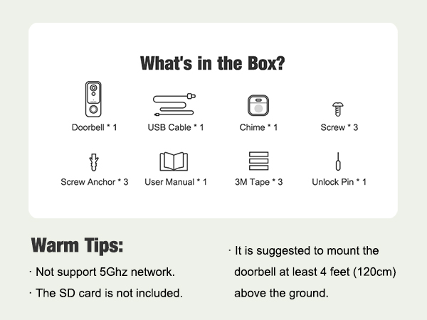 door bell cameras wireless no subscription