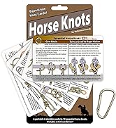 ReferenceReady Horse Knot Cards - Portable Guide to Equine Knots