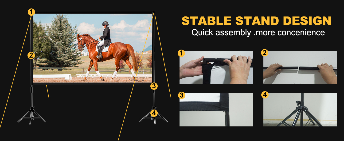 large projector screen100 inch projector screen for outside camping projector screen