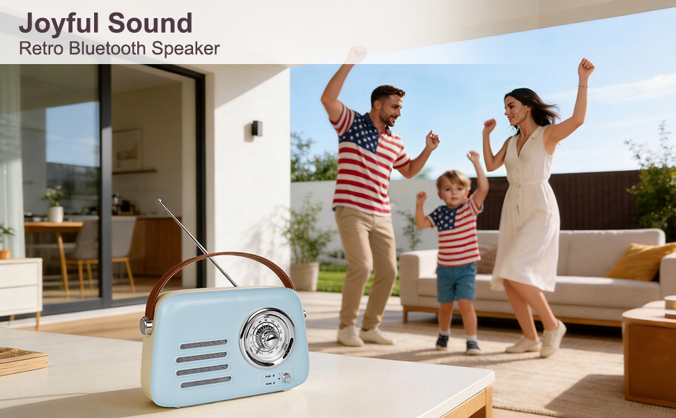 joyful fond with redio