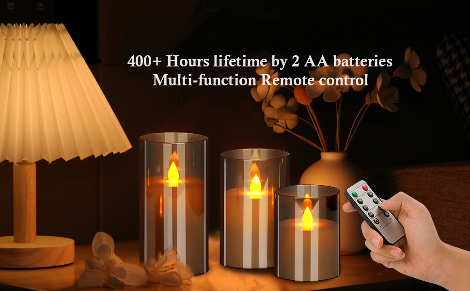Easy to operated Flameless candles