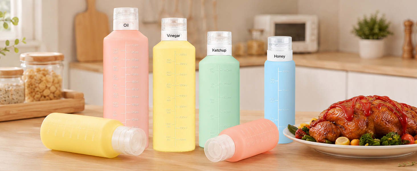 Condiment Squeeze Bottles