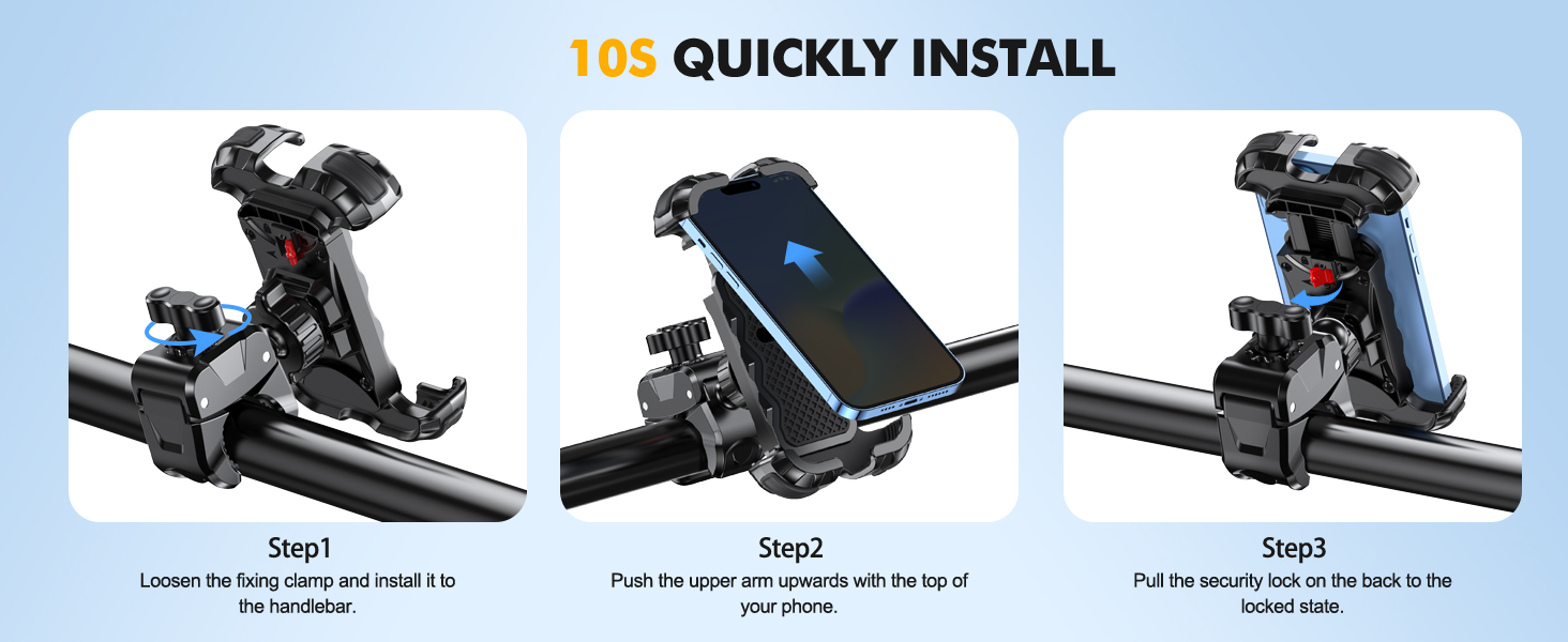 phone holder for bike