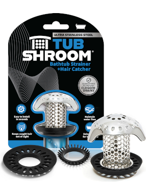 tubshroom, tub shroom, sinkshroom, sink shroom, shower shroom, showershroom, uxoz, danco, oxo, drain