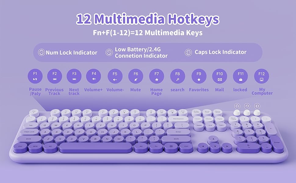 purple keyboard