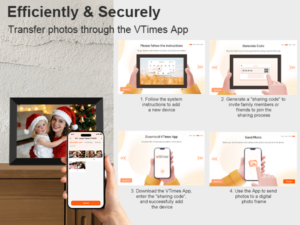 electronic picture frame slideshow