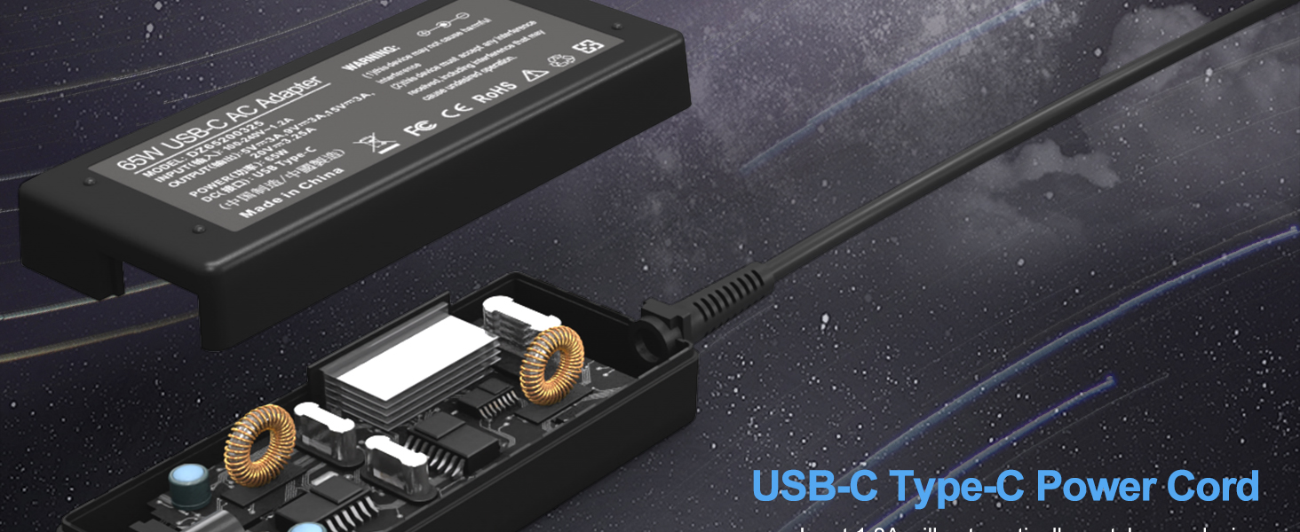 65w usb TYPE c charger