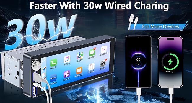 single din carplay