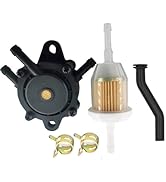 808656 491922 Fuel Pump 3” Hose 17HP-25 HP Small Engine Lawn Mower Tractor Fit J&amp;D Honda Yamaha B...