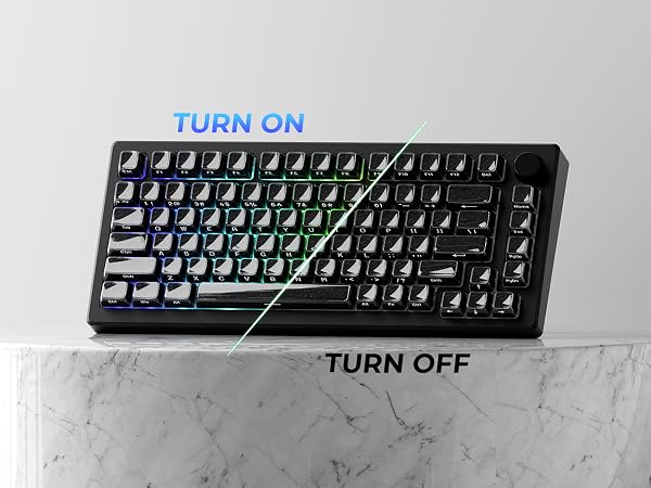 translucent keycaps