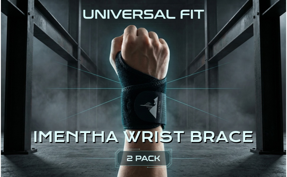 Imentha Wrist Brace 2 Pack