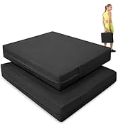 FASTMOMENT 2 Pcs Stadium Seat Cushions Waterproof Bleacher Seat Cushions Indoor &amp; Outdoor Seat Cu...